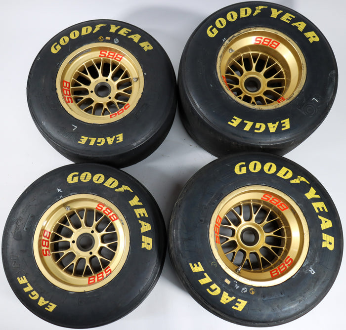 Ferrari wheel set BBS 13 inches for 412 T1, T2, F310, and F310 B