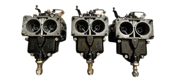 Ferrari 1 set of Weber carburetors 36 DCS for 250GTE and 250SWB
