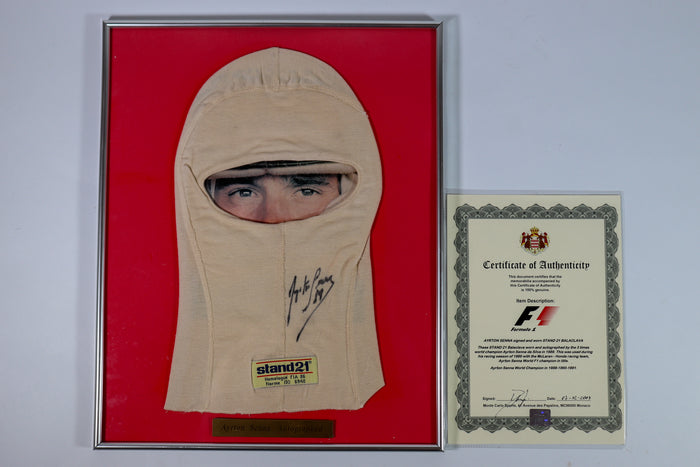Balaclava by Ayrton Senna