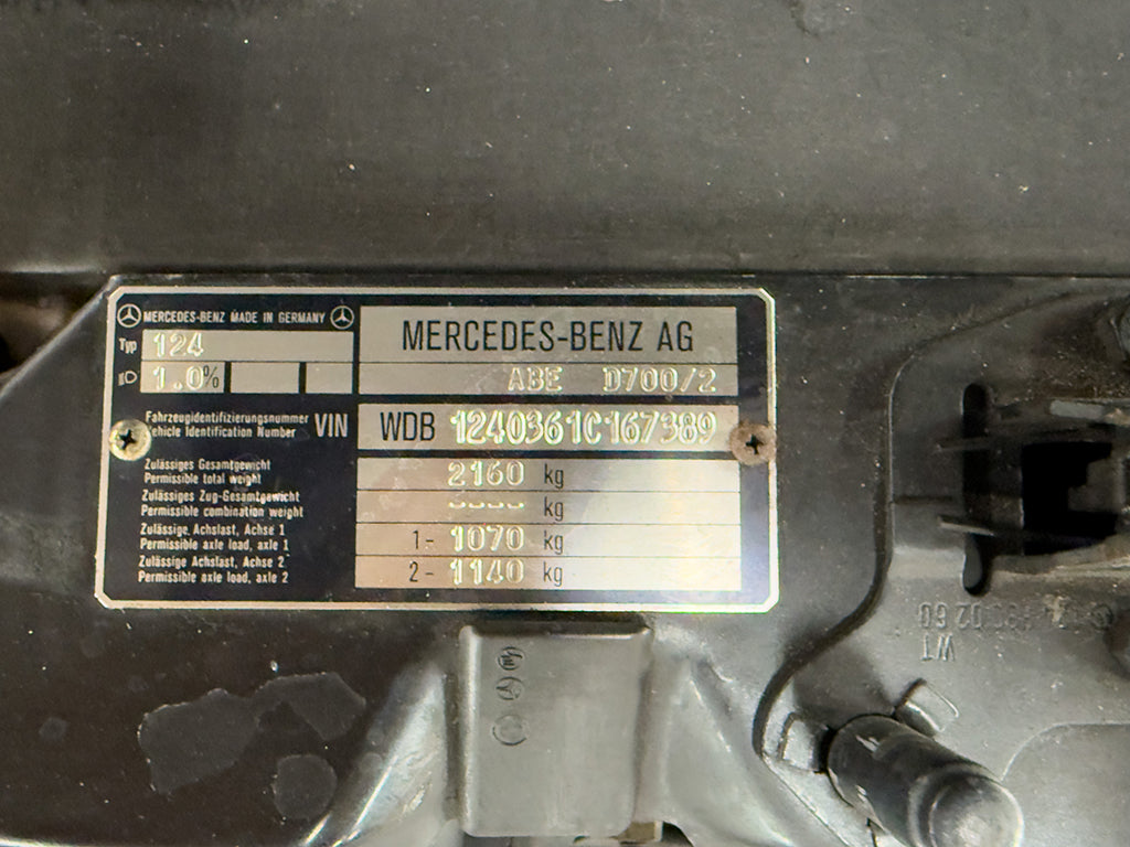 Mercedes 500E Limited