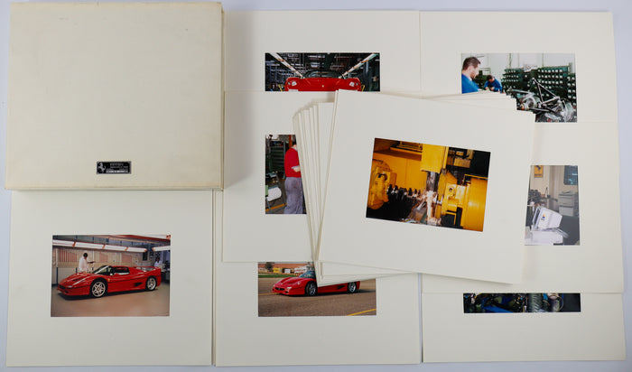 Ferrari Photo Album Documenting the Construction of the F50