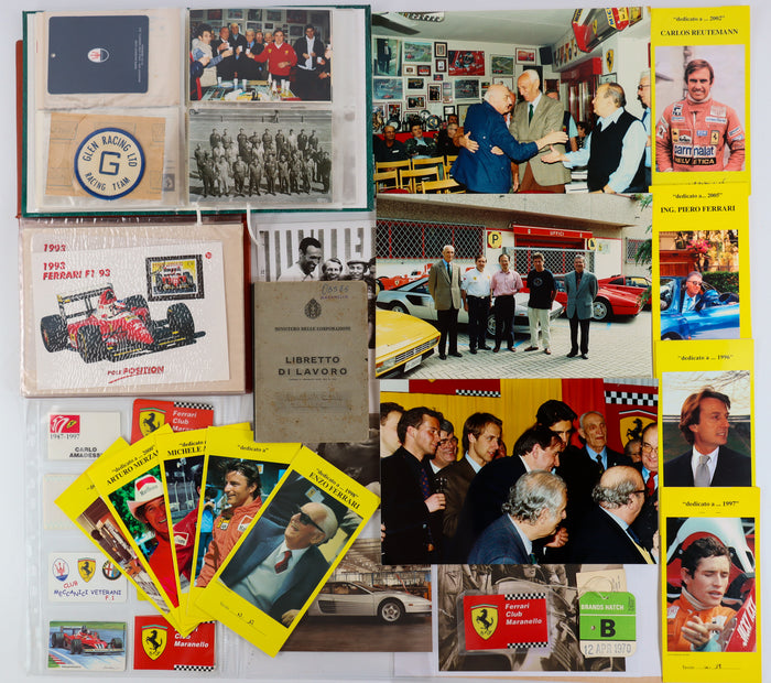 Ferrari Estate of Race Mechanic CARLO AMADESSI