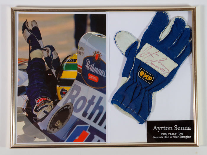 Ayrton Senna's 1994 Imola Racing Glove