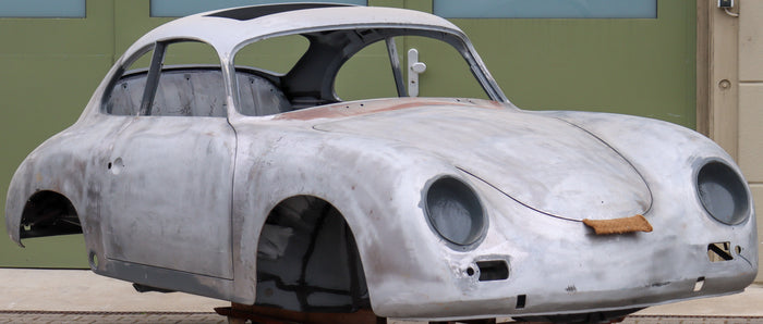 Porsche Karosserie für Typ 356 A mit Schiebedach