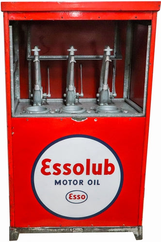 Ölkabinett Essolub Standard Motor Oil 20er Jahre