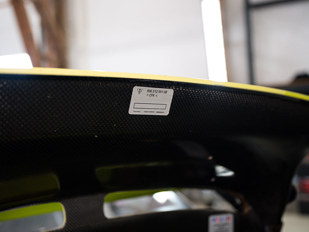 Porsche 996 Cup - Porsche factory car