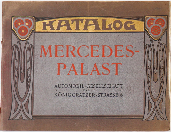 Mercedes-Benz Prunkkatalog Modellprogramm 1906