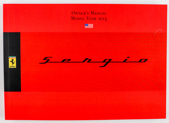 FERRARI Betriebsanleitung Sergio von 2015