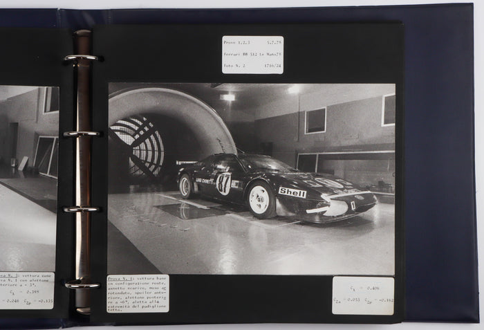 Entwicklungsunterlagen Ferrari Le Mans 1978