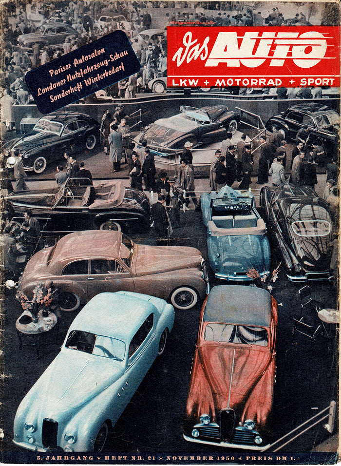 Zeitschrift Das Auto 1950, Heft 21