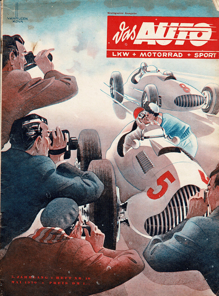 Zeitschrift Das Auto 1950, Heft 10