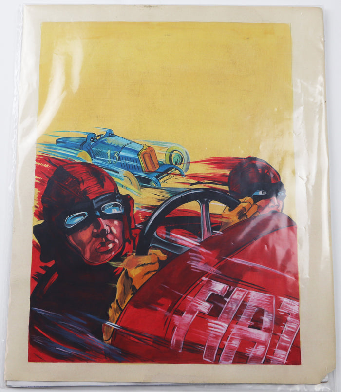 Original Artwork "Gran Premio d'Europe" von 1923