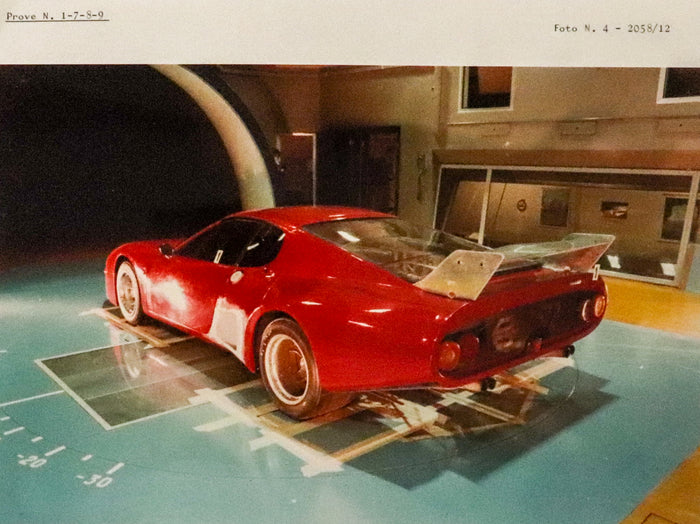 Original Ferrari Entwicklungsunterlagen 512 BB LM 80