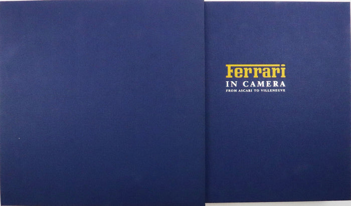Buch "Ferrari in Camera - From Ascari to Villeneuve" von Geoffrey Goddard und Doug Nye
