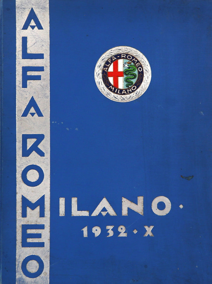 Buch "L' Alfa Romeo" von 1932