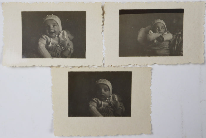 3 Original S/W Fotos von Dino Ferrari