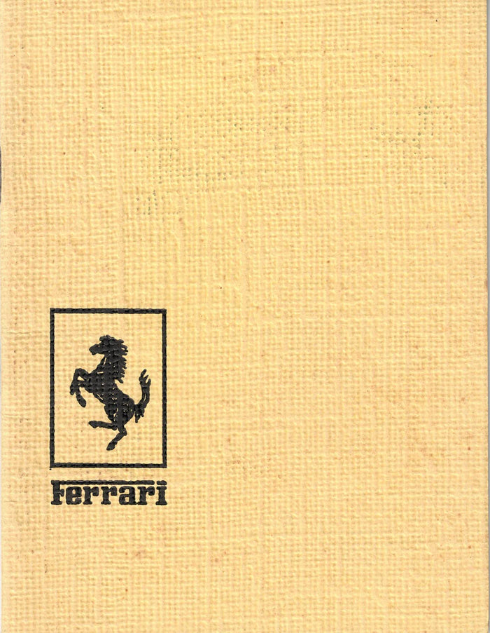 Ferrari Händlerverzeichnis von 1969