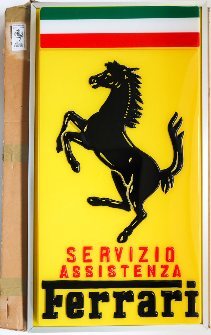 Ferrari Leuchtreklame