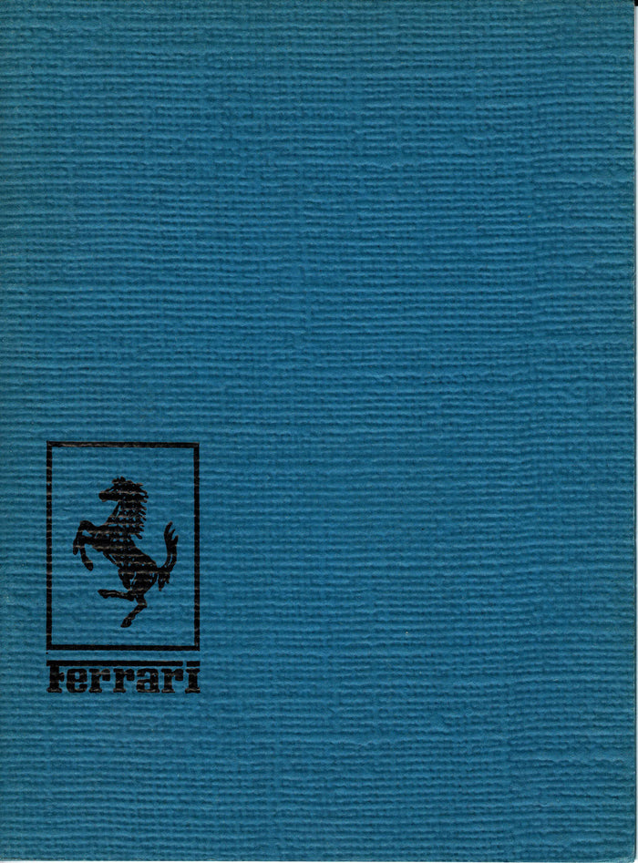 Ferrari Händlerverzeichnis von 1970