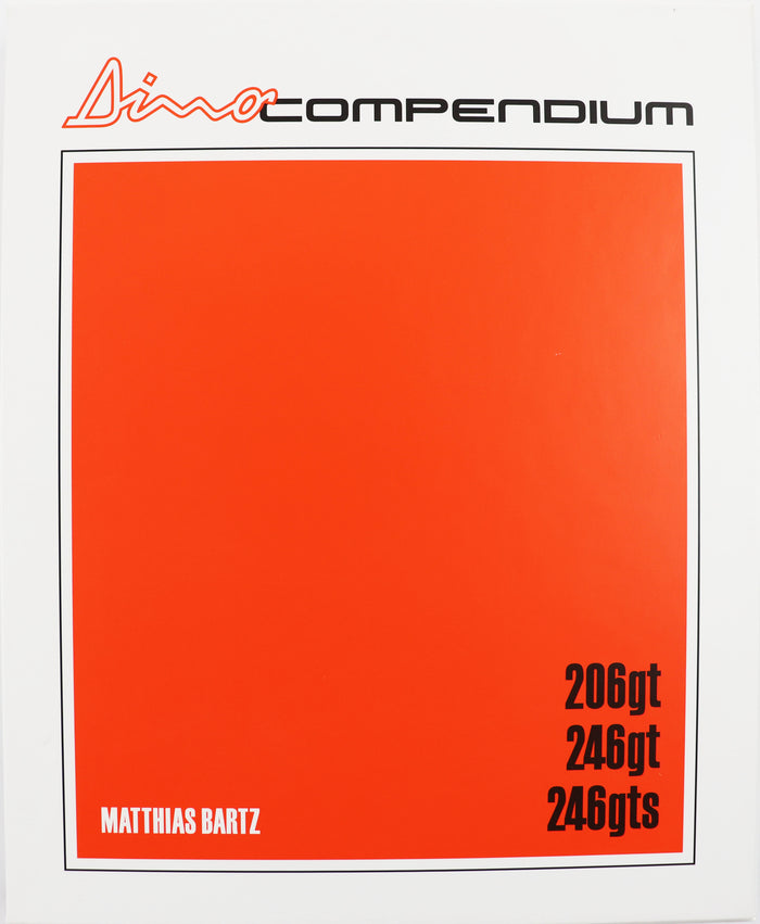 Ferrari Buch "Dino Compendium" von Bartz aus dem Jahr 2011