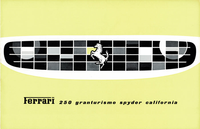 Ferrari Prospekt 250 GT Spyder California SWB