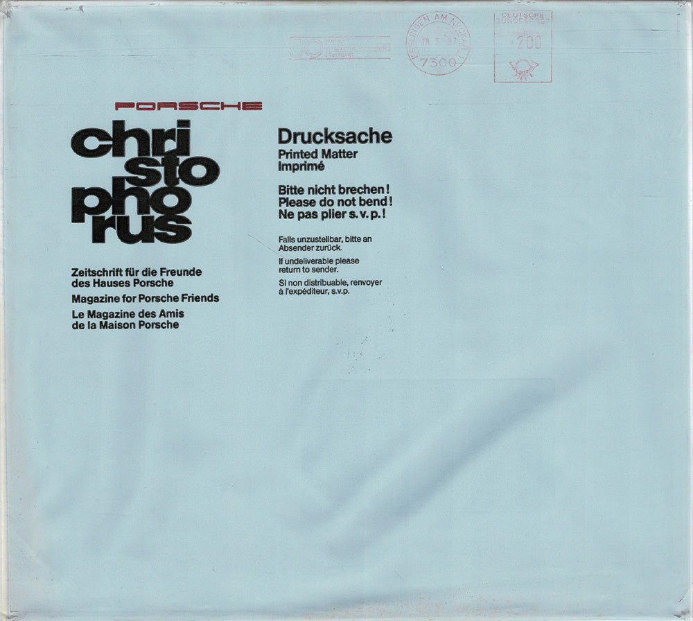 Porsche Zeitschrift Christophorus: Nr. 206, Mai 1987