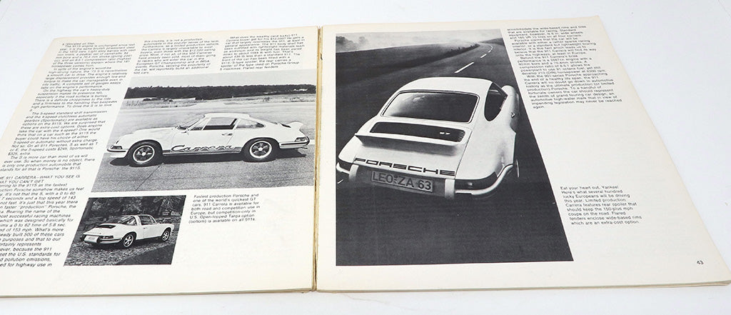 Prospekt Porsche Sport von 1972
