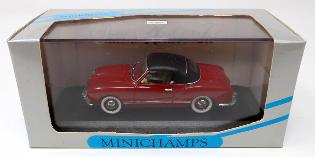 Modellauto VW Karmann Ghia Cabriolet 1955 von Minichamps