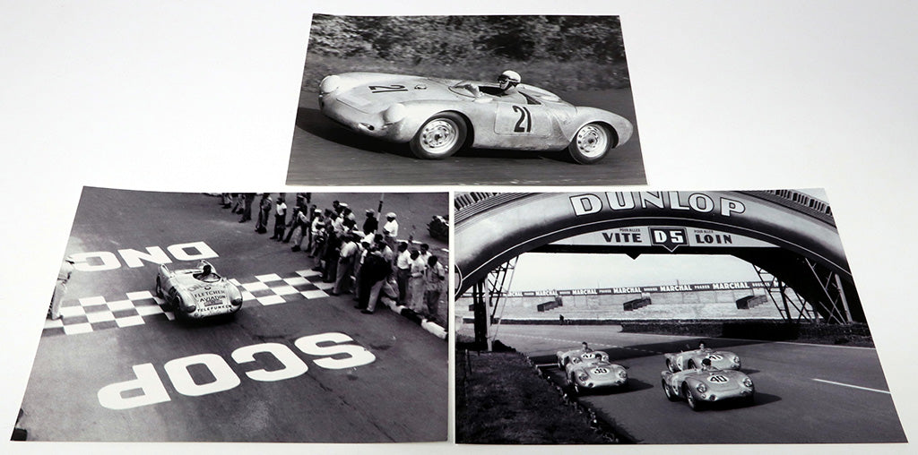 Pressemappe Porsche 50 Jahre Porsche 550 Spyder von 2003
