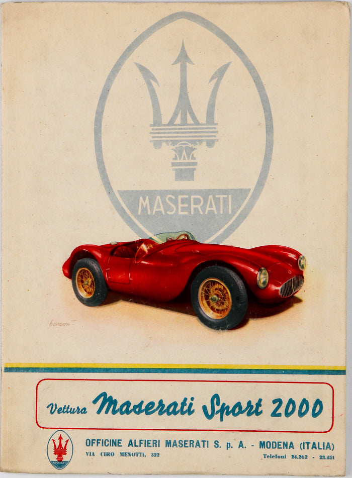 Betriebsanleitung Maserati A6 GCS