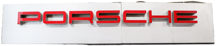 Porsche Leuchtreklame