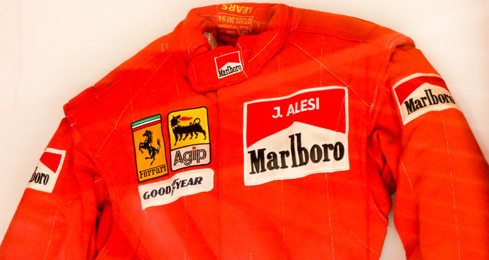 Ferrari Rennfahreranzug von Jean Alesi