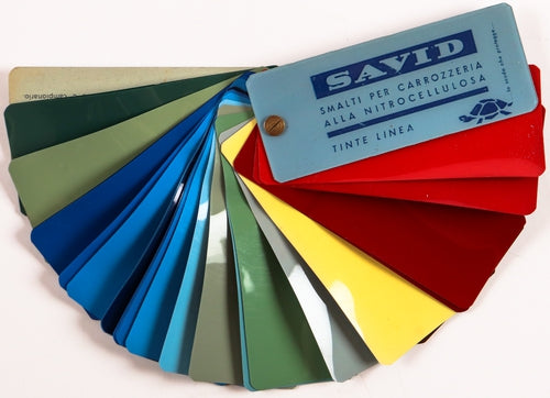 Savid Farbfächer mit 25 Farben